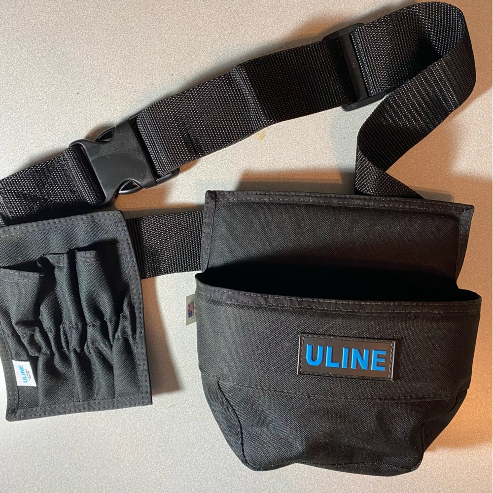 Uline NWOT Work Gear Belt And Tool Pouch